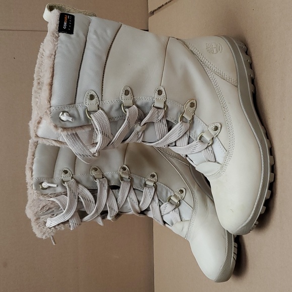 Timberland Shoes Timberland Snow Boots Womens Size 8 Cream